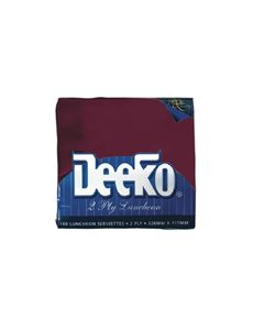 Napkin - Lunch 2 Ply Burgundy (1800)