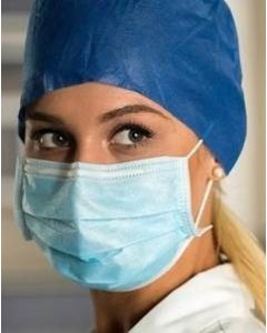 Face Mask - Disposable 3 ply with Ear Loops (50)