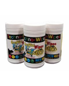 Techno-Wipes Graffiti Removing Wipes (40)