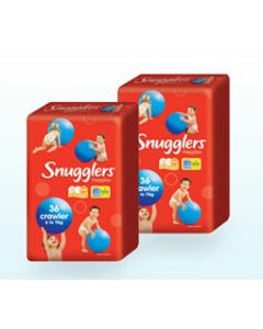 Nappy - Huggies Snugglers Crawler 72 (2)
