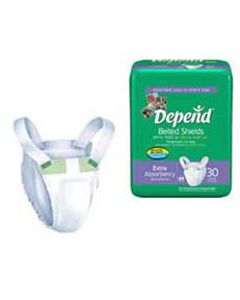 Incontinence Pants - Belted Shield With Velcro (120)