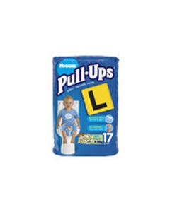 Nappy - Huggies Pull Up Size 2 Boy -  17 per pack. 6 packs per carton.