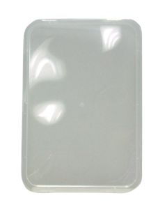 Castaway MicroReady Takeaway Container Lid - Plastic Rectangle (500)