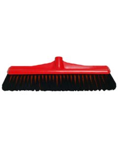 Broom Head - Platform Medium Poly/Plastic 45cm Red