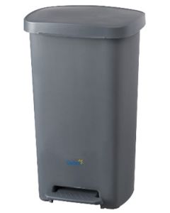 Pedal Bin - 50L Plastic Grey