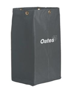 Cart Accessory - Janitors Cart Replacement Bag Grey