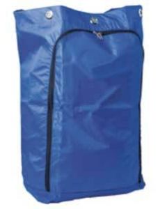 Cart Accessory - Janitors Cart Replacement Bag Blue Zip