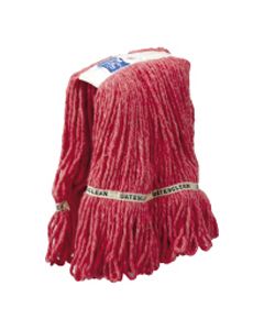 Mop Head - Hospital Launder Red 350g