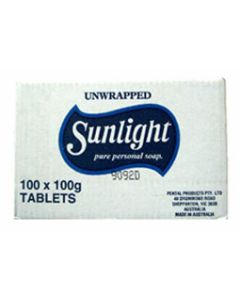 Bath Soap - Sunlight Pure Unwrapped 100gm (100)