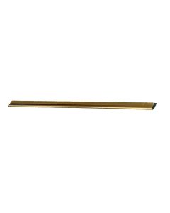 Squeegee Channel & Rubber - Brass Golden Clip 45cm