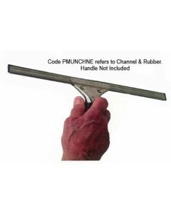 Unger Squeegee Channel and Rubber - Stainless Steel 45cm