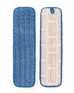 Mop Cover - Microfibre Wet Pad Blue 470mm