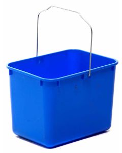 Bucket - Rectangular Plastic 10L Blue