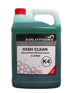 Solutions K4 Dish Clean Hand Dish Washing Detergent 5L
