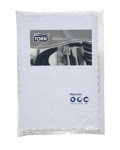 Placemat - Linen Embossed White (2000)