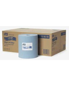 Advanced 415 Centerfeed Roll Wipes - Blue M2