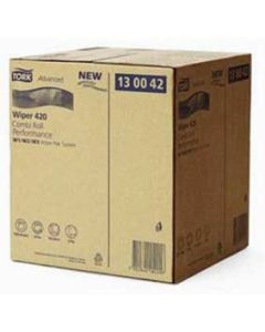 Advanced 420 Performance Combi Roll Wipes - White W1/W2